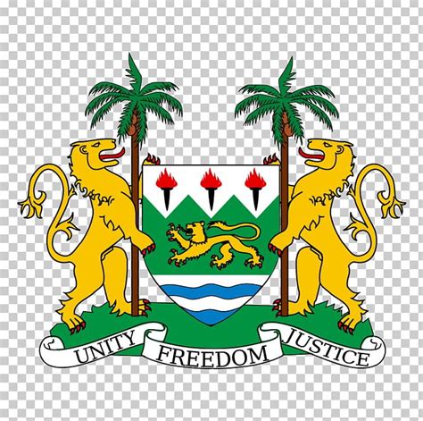 Sierra Leone Government Railway Freetown Coat Of Arms Of Sierra Leone Flag Of Sierra Leone PNG ...