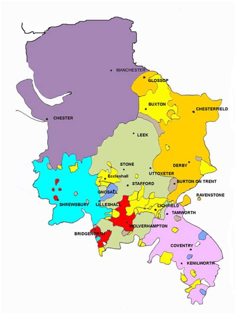 Lichfield and Coventry Diocesan Maps | CCEd