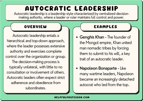 22 Autocratic Leadership Examples and Traits (2024)