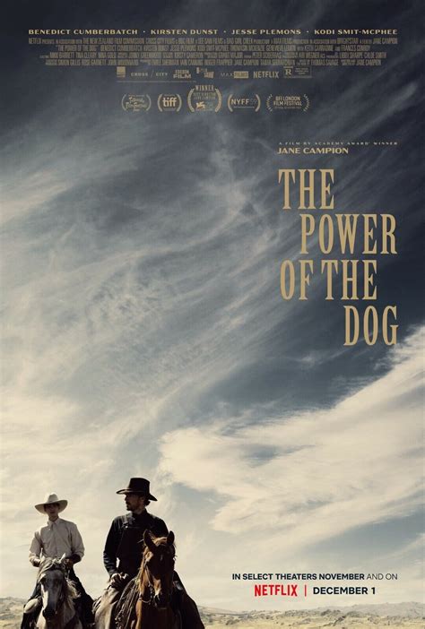 The Power Of The Dog movie poster (a) : 11" x 17" : Benedict Cumberbatch | eBay