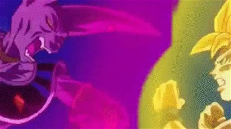 Dragon Ball Z Beerus Gif - Dragon Ball Super Super Saiyan God Goku VS ...