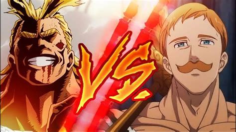 What if Escanor vs All Might happened || Seven Deadly sins meets My ...