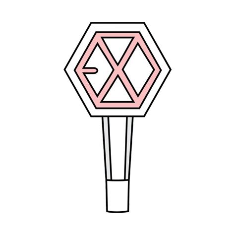 EXO PINK LIGHTSTICK - Exo - T-Shirt | TeePublic