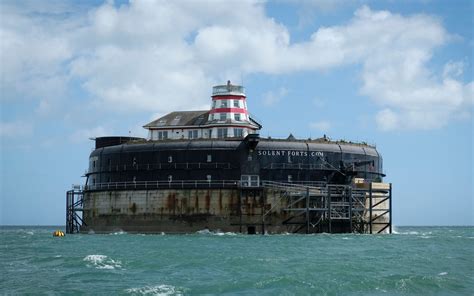 For sale: three historic military forts in the Solent - also known as 'Palmerston's follies'