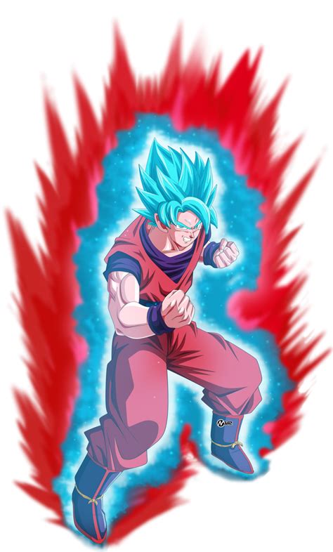 goku ssj blue kaioken by naironkr on DeviantArt