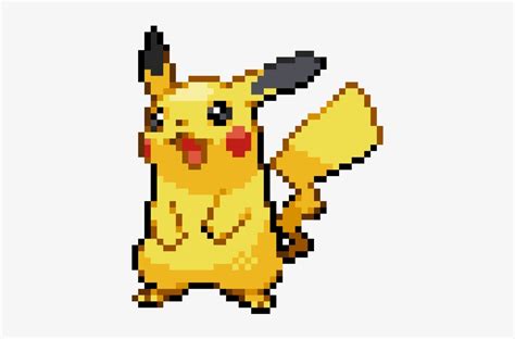 Pikachu Pokemon Pikachu Pixel Sticker Freetoedit - Female Pikachu ...