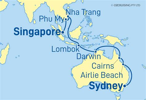 18 Night Singapore to Sydney Cruise on the Discovery Princess - PC25-X544