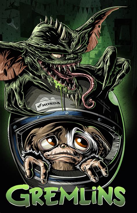 Gremlins Movie Poster Art :: Behance