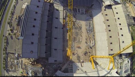 Anonymous drone video shows Kyle Field renovation in progress