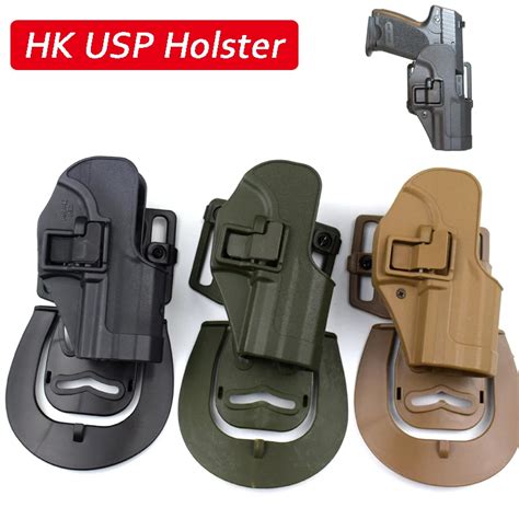 New Tactical HK USP Pistol Holster Military Waist Holster Airsoft tactical Holster Tan Color ...