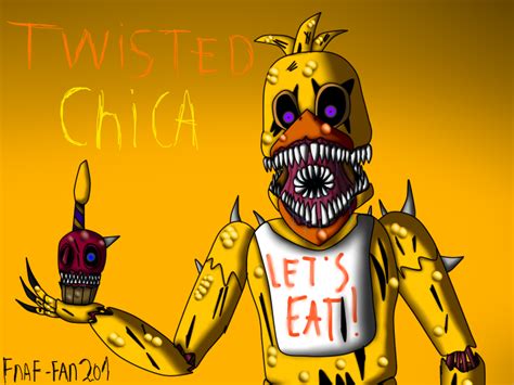 Twisted Chica (FNaF The Twisted Ones fan art) by Fnaf-fan201 on DeviantArt