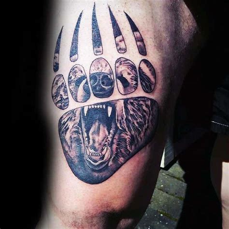 100 Bear Claw Tattoo Designs For Men - Sharp Ink Ideas