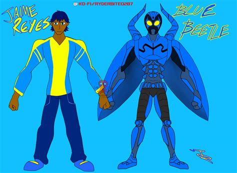 Jaime Reyes aka Blue Beetle by JumpZone on DeviantArt