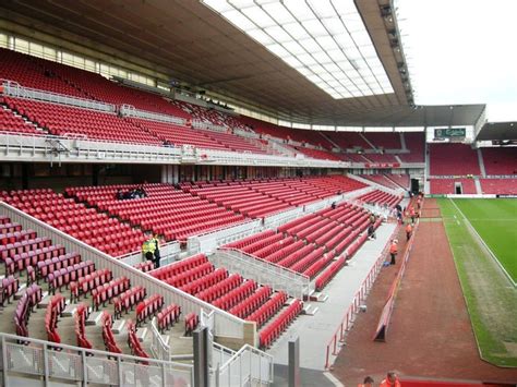 Beautiful Riverside Stadium in Middlesbrough