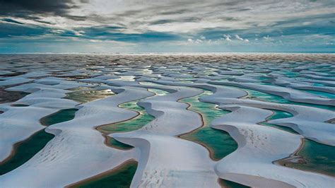 Parque Nacional de los Lençóis Maranhenses en Maranhão, Brasil