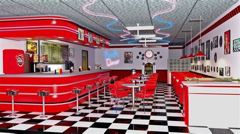 50S Diner Wallpapers - Top Free 50S Diner Backgrounds - WallpaperAccess