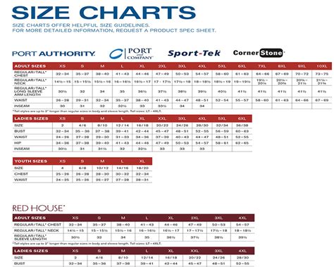 Tek Gear Size Chart Husky - Reviews Of Chart