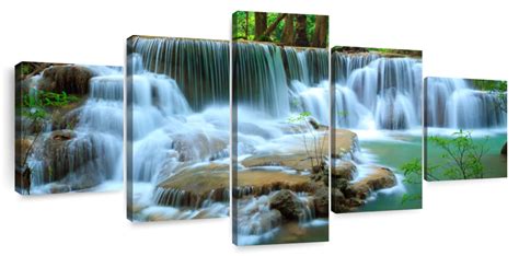 Kanchanaburi Deep Forest Waterfall Wall Art | Photography