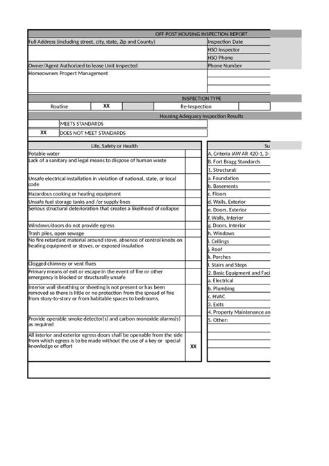 Home Inspection Report Template Pdf – Atlanticcityaquarium.com