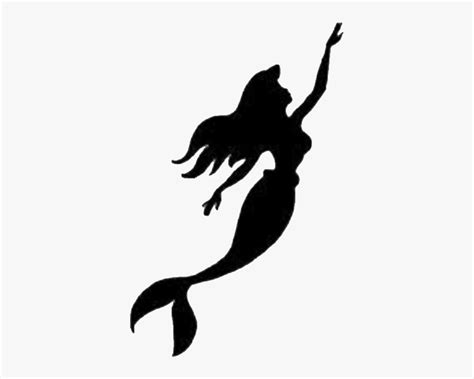 Ariel Silhouette The Prince Mermaid Painting - Little Mermaid ...