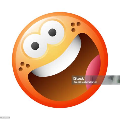 Realistic Emoji Stock Illustration - Download Image Now - Anthropomorphic Smiley Face, Art, Awe ...