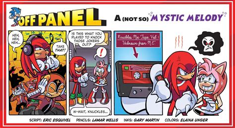 STH #282 - Off Panel | Archie Sonic Comics | Know Your Meme