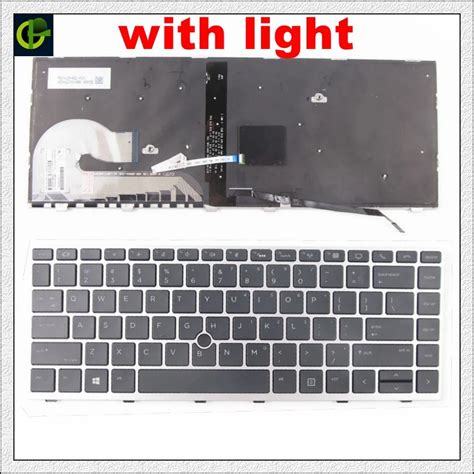 New English Backlit original Keyboard for HP EliteBook 840 G5 846 G5 ...