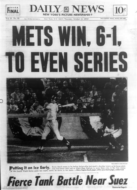 1973 World Series Game 4 - Mets vs. Oakland A's | Lets go mets, Mets, Ny mets