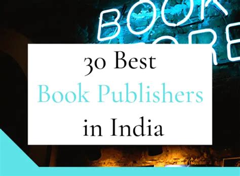 30 Best Book Publishers in India (List + Submissions)