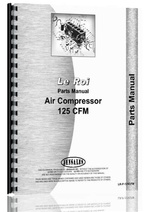 Leroi 125 Tract Air Tractor & Air Compressor Parts Manual - Walmart.com