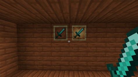 How to make an Item Frame in Minecraft - (And Use It)