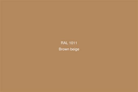 RAL 1011 Colour (Brown beige) - RAL Yellow colours | RAL Colour Chart UK