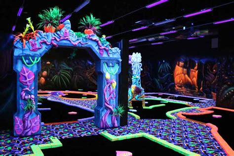 Blacklight Mini-Golf - Scene75 Entertainment Center - Cleveland