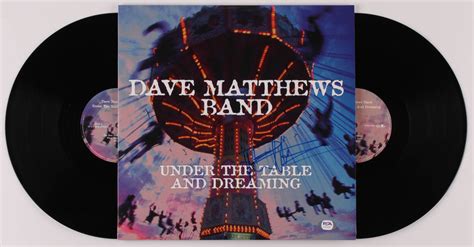 Dave Matthews Signed Dave Matthews Band "Under the Table and Dreaming ...