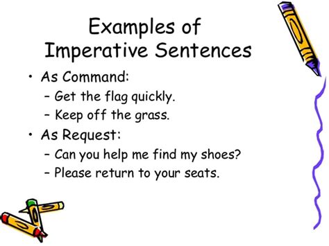 Imperative Sentences: Definition and Examples - ESLBUZZ