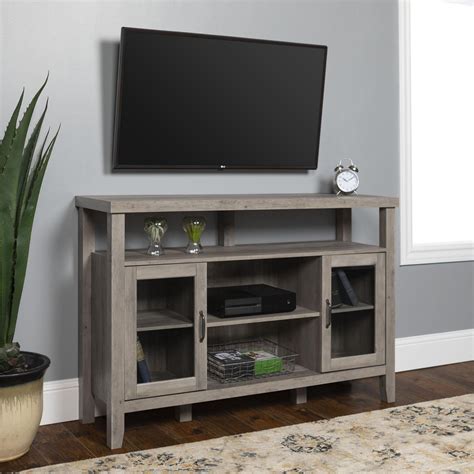 Manor Park Rustic Farmhouse TV Stand for TV's up to 56" - Multiple ...