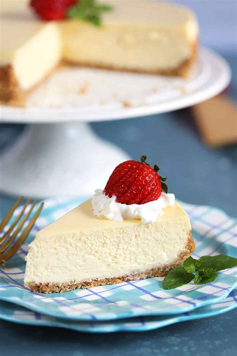 Best New York Cheesecake Recipe - The Suburban Soapbox