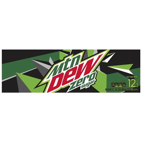 Mtn Dew Zero Sugar Zero Calorie Dew 12Pk | Hy-Vee Aisles Online Grocery ...