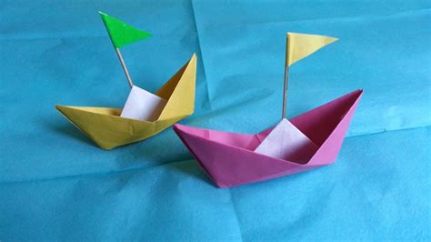 Make a Fun and Easy Paper Boat - DIY Crafts - Guidecentral | Paper boat ...