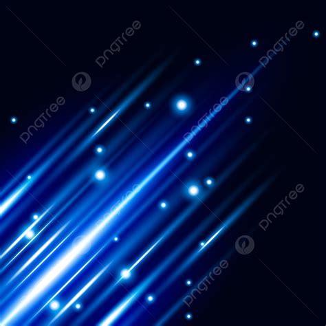 Light Shine Effect Vector PNG Images, Abstract Blue Light Effect With ...