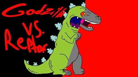 Godzilla Vs. Reptar! Animation battles part 1. Parody anamation - YouTube