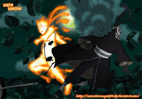 Naruto 596: Naruto vs Tobi by NarutoRenegado01 on DeviantArt