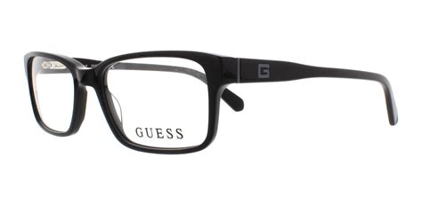 GUESS Eyeglasses GU1906 001 Shiny Black 55MM - Walmart.com - Walmart.com