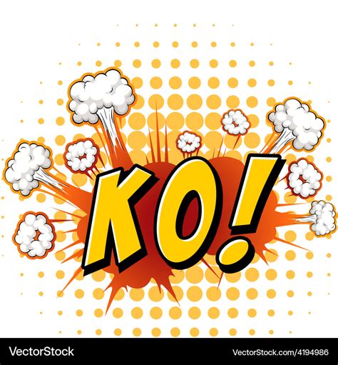 Ko Royalty Free Vector Image - VectorStock