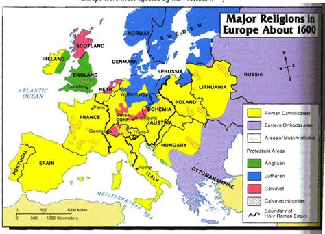 Protestant Reformation Map