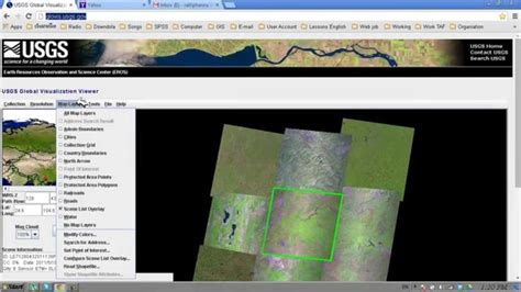 Downloading LandSat Imagery from USGS glovis