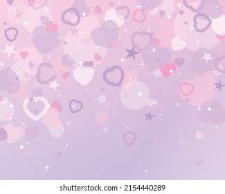 Heart Glitter Background Design On Purple Stock Vector (Royalty Free ...