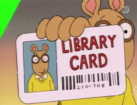 Library Card | Arthur Wiki | Fandom