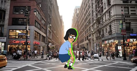 Twitter User Does Tina Belcher Dance All Over Brooklyn