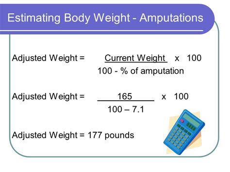 Adjusted ideal body weight - ErynChelsie